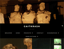 Tablet Screenshot of gaitkrash.com